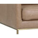 Virgil Marseille Camel Leather Lounge Chair